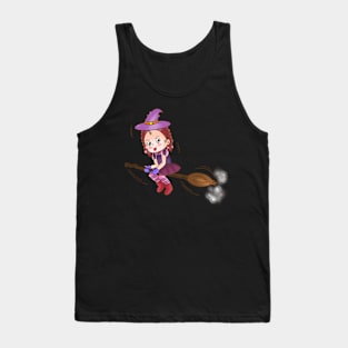 Naughty little witch Tank Top